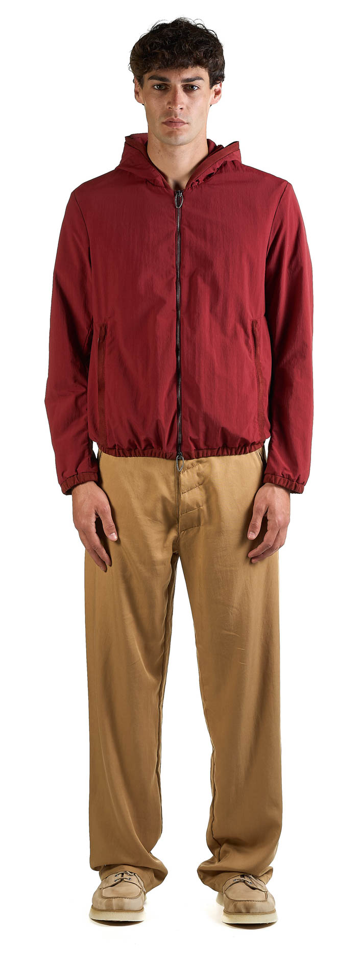 DANIELE BASTA LEATHER AND SILVER JACKET
